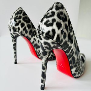 SO CLASSIC BLACK LEOPARD, лак, ток 120мм