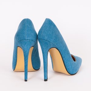 Дамски обувки DENIM, ток 120мм